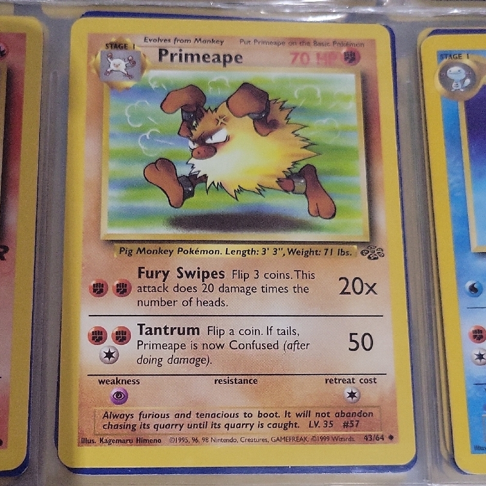 Pokémon Card Primeape
